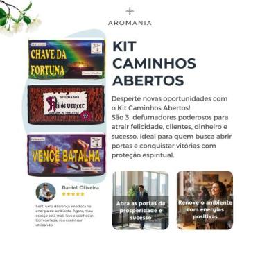 Imagem de Kit Completo de Defumação Espiritual  60 Tabletes Naturais para Atrair
