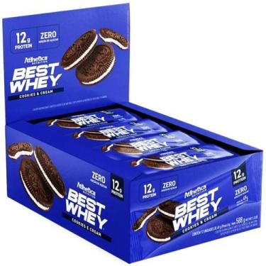 Imagem de Barrinha de Proteína Best Whey Bar Atlhetica 49g - Caixa Com 12 Unidad