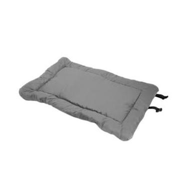 Imagem de Colchonete Impermeável para Cachorro e Gato 90x60cm – Cama Pet Portátil para Viagem, Passeio e Casa(Cinza)