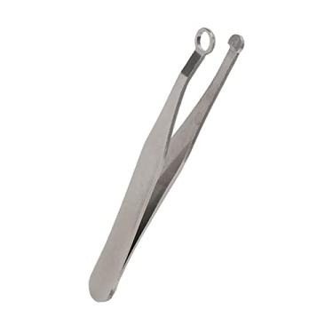 Imagem de Generic Pinça de Cabelo do Nariz Em Aço Inoxidável, Ponta Redonda, Segura para Usar, Fácil de Limpar, Aparador de Pelos do Nariz para Homens e Mulheres, Material de Aço Inoxidável