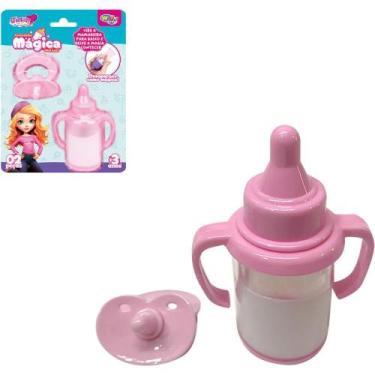 Imagem de Brincando de Casinha Mamadeira Mágica com Chupeta NO Blister
