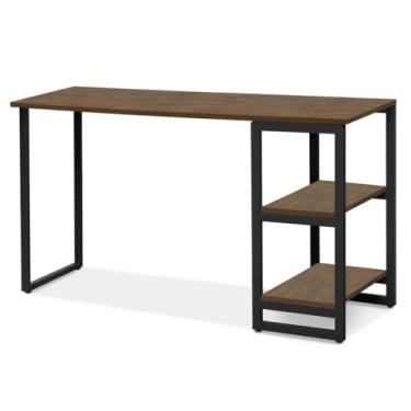 Imagem de Mesa Computador Escrivaninha Estudo Home Office Quarto E Escritório(Preto)