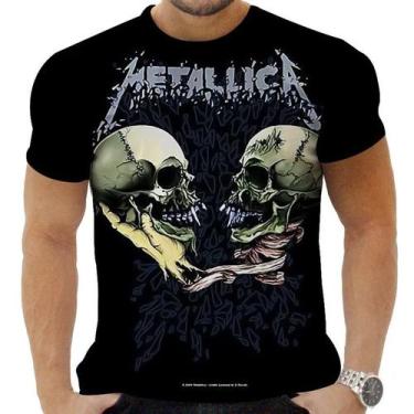Imagem de Camiseta Camisa Personalizada Rock Metal Metallica 2 - OBDS, GG