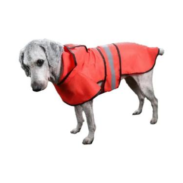 Imagem de Capa De Chuva Para Cães Em Várias Cores E Tamanhos Com Capuz Para a Te