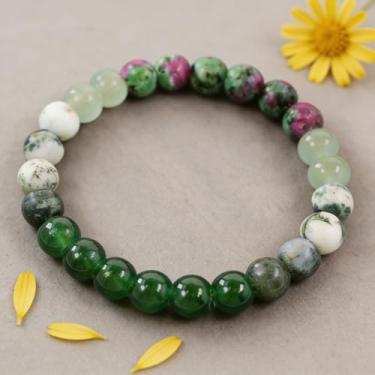 Imagem de Pulseiras elásticas para mulheres, homens, olho de tigre natural, lápis-lazúli, contas de cristal, pulseiras elásticas para alegria, felicidade, prazer, joias empilháveis para homens, pulseiras