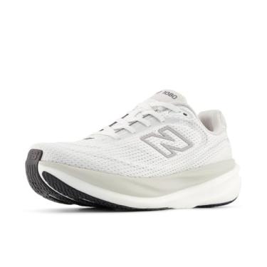 Imagem de New Balance Tênis de corrida feminino 1080 V15, Nb 103 Branco/Truffle Salt, 13 Wide