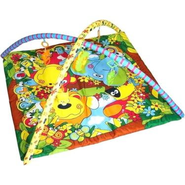 Imagem de Tapete Educativo Bebê Atividades C/Móbile Importway BWTID001