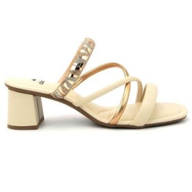 Imagem de Tamanco Feminino Dakota Salto Blocado Casual-Feminino