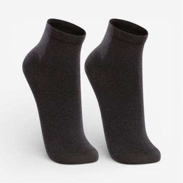 Imagem de Kit Com 2 Pares Meia Lupo Cano Médio Preta, 0901, 34a39