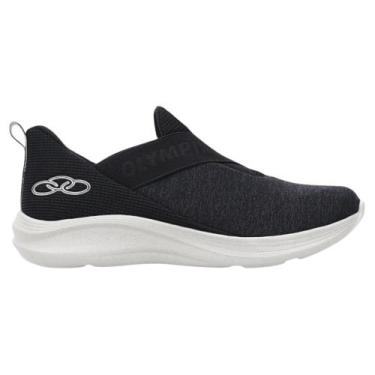 Imagem de Tênis para Caminhada Feminino Olympikus Easy 3 Original, 36, Preto, Fe