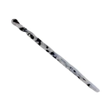 Imagem de Elegante Presilha De Cabelo Feminina Moderna Minimalista Em Acetato, S