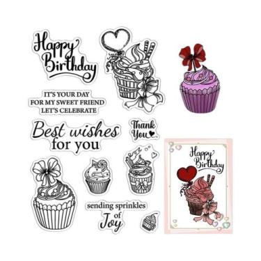 Imagem de Carimbos De Borracha Transparentes Com Design De Moldura Vintage E Ste