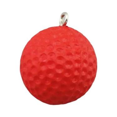 Imagem de 10 pçs simulação tênis golfe chaveiro pingente presente esportivo diy 