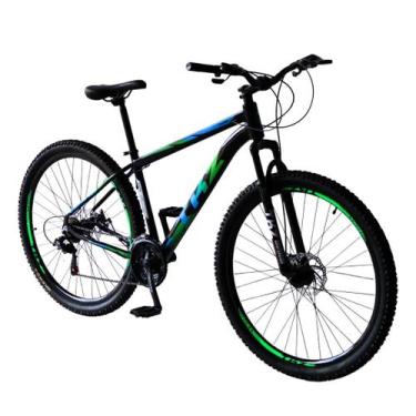 Imagem de Bicicleta Aro 29 Alumínio MTB 24 Vel com Suspensão - TKZ BIKES, Preto,