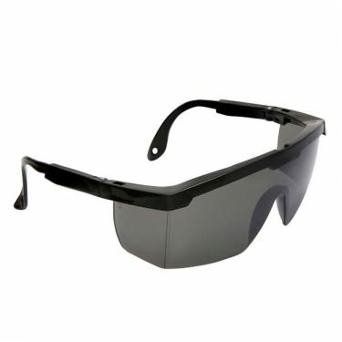Imagem de Óculos Proteção Epi Segurança Preto Rj Fumê Escuro Ca Oferta
