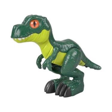 Imagem de Imaginext Jurassic WORLD Raptor XL Verde Mattel GWP06, Amarelo e Verde