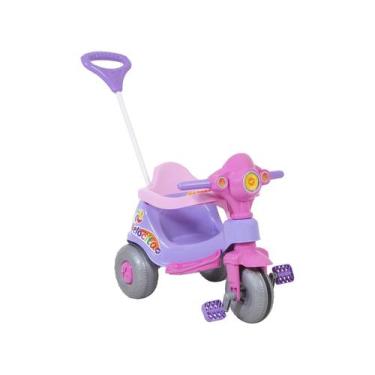 Imagem de Triciclo Calesita Velocita 959 2 em 1 Infantil, Lilás
