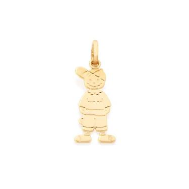 Imagem de Pingente Rommanel Filho Menino 540860 Dourado Cor:Dourado, Dourado