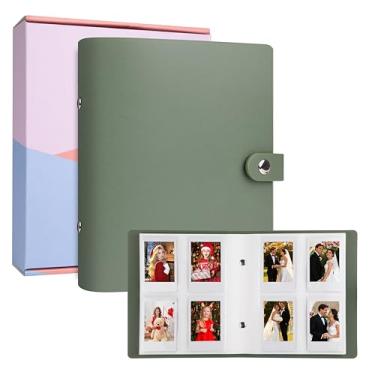Imagem de Veicevol Lindo álbum de fotos com 320 bolsos para fotos Polaroid de 5 x 7,6 cm, comporta 320 fotos para fotos instantâneas Fujifilm Instax Mini 12 11 9 90 8 Evo LiPlay, armazene com segurança suas