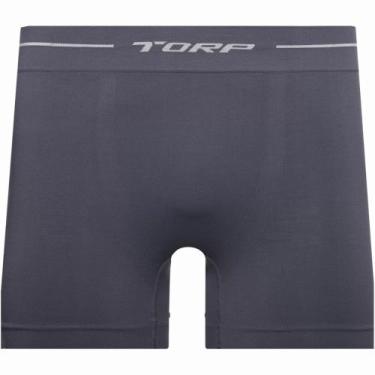 Imagem de Cueca Torp Boxer em Microfibra Sem Costura 8001, Chumbo, M