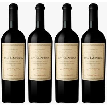 Imagem de Vinho Argentino Dv Malbec Malbec 4 Unidades