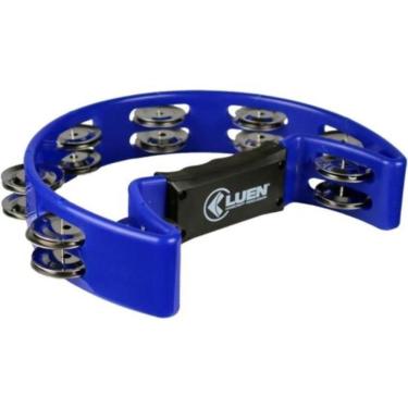Imagem de Pandeiro Meia Lua 22cm 40070 Luen Azul