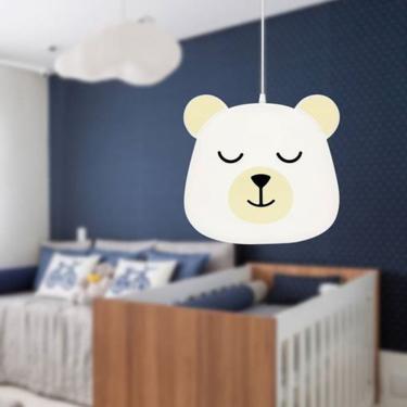 Imagem de Luminária de Mesa Urso Pendente Tpc com Luz Difusa Bivolt 110V-220V para Quarto e Escri...