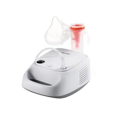 Imagem de Inalador Nebulizador Compressor HC110 Branco/Laranja Multi - Multilase