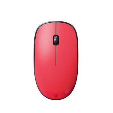 Imagem de Mouse Sem Fio Slim MS300 1200 DPI 3 botões Vermelho Multi - MO343 - Mu