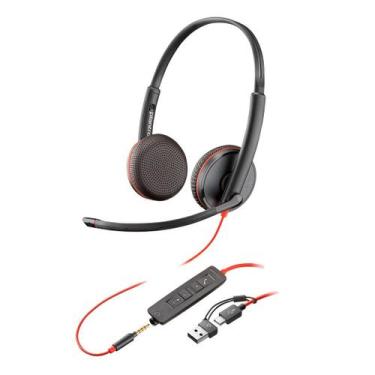 Imagem de Headset HP POLY Blackwire C3225 USB-A/C - 8X229A6 - HP INC