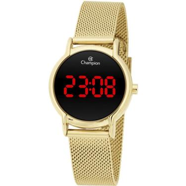 Imagem de Relógio CHAMPION feminino digital dourado CH48224V