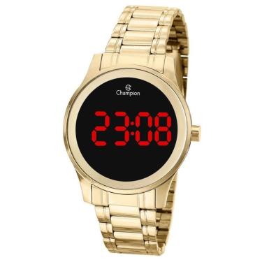 Imagem de Relógio CHAMPION feminino digital dourado CH48046H