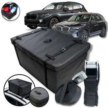 Imagem de Bolsa Teto Maleiro Impermeável 370L + Cinta Premium BMW X3 - BR18