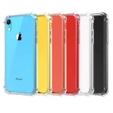 Imagem de Capa Capinha Transparente para Iphone XR com bordas anti queda - Borea