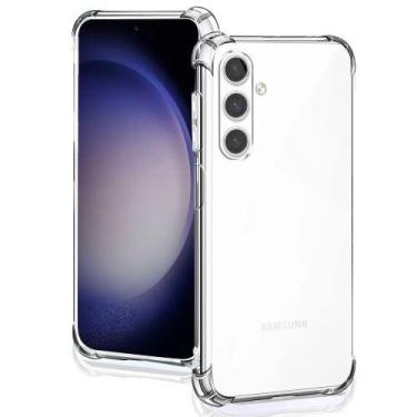 Imagem de Capa capinha para Samsung Galaxy M55 5G transparente anti impacto com 