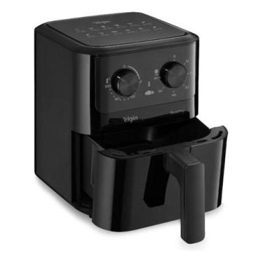 Imagem de Fritadeira Elétrica Air Fryer Quad Fry Elgin 4,2 L, 1400w Preto, Preto