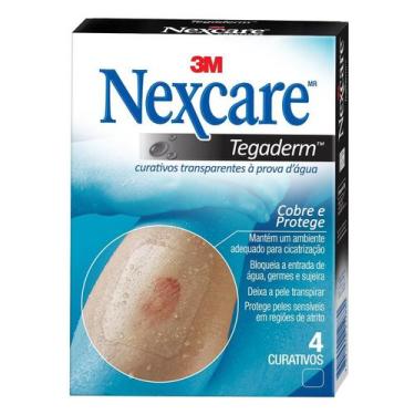 Imagem de CURATIVO NEXCARE 3M TEGADERM C/4un A PROVA DAGUA