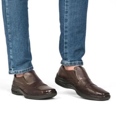 Imagem de Sapato Social Casual Masculino Loafer Mocassim Em Couro Premium 5080 -