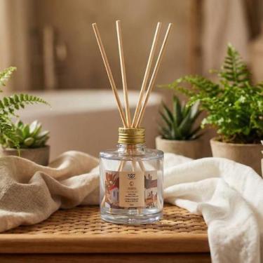 Imagem de Aromatizador de ambiente em varetas, perfume para casa, perfume para a