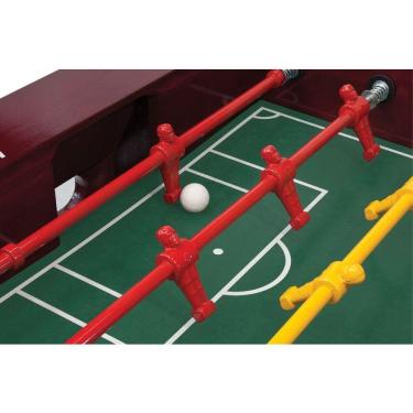 Imagem de Mesa De Pebolim Varões Embutidos Cerejeira Klopf Cód 1071