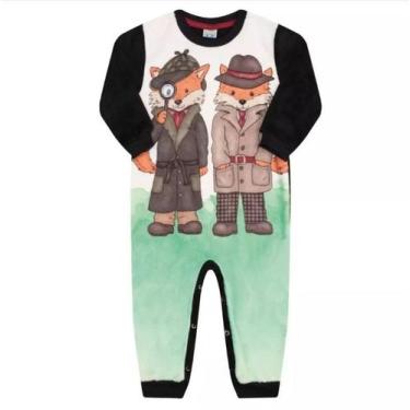 Imagem de Macacão inverno infantil - roupa de bebê - marca tileesul fleece, 2T, 