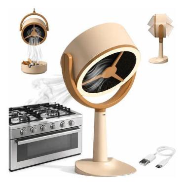 Imagem de Exaustor Cozinha Portátil Anti Fumaça E Odores Pratico - Variedades Ec