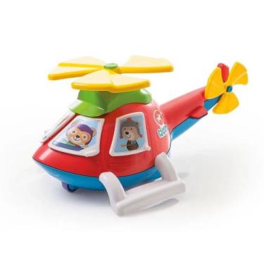 Imagem de Helicoptero Helico Didatico Vermelho Ta Te Ti