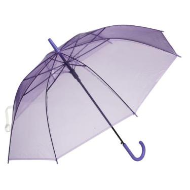 Imagem de Guarda-chuva Automático Cor Roxa - Guarda Chuva Cor Roxo