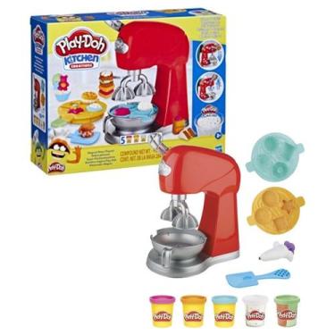 Imagem de Massinha play doh misturador magico batedeira confeitaria f4718 hasbro