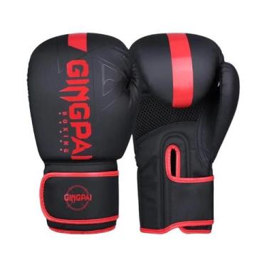 Imagem de Luvas De Boxe Profissionais Para Adultos 6/8/10/12/14oz PU Equipamento