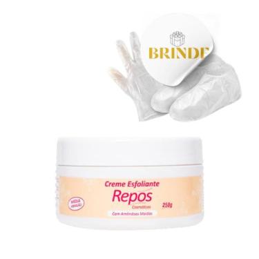 Imagem de Creme Esfoliante Repos 250g Com Amêndoas Moídas Renovação da Pele