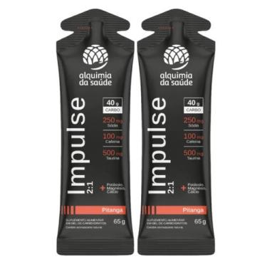 Imagem de 2x Gel Impulse 2:1 40g Carbo Alquimia da Saúde Pitanga 15 Unidades -, 