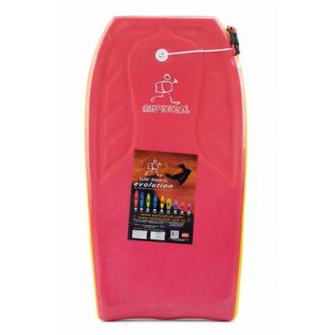 Imagem de Prancha Bodyboard Grande Surf Radical 100x52 Praia Piscina Cor:Melanci