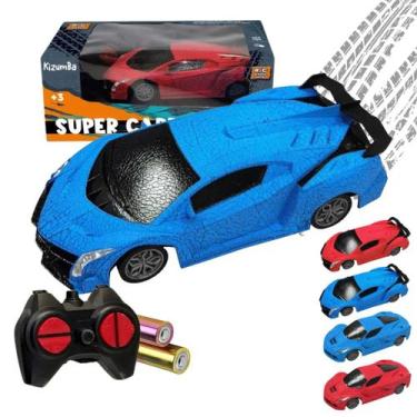 Imagem de Carrinho de Controle Remoto Spider Speed Brinquedo Corrida Veloz A Pil
